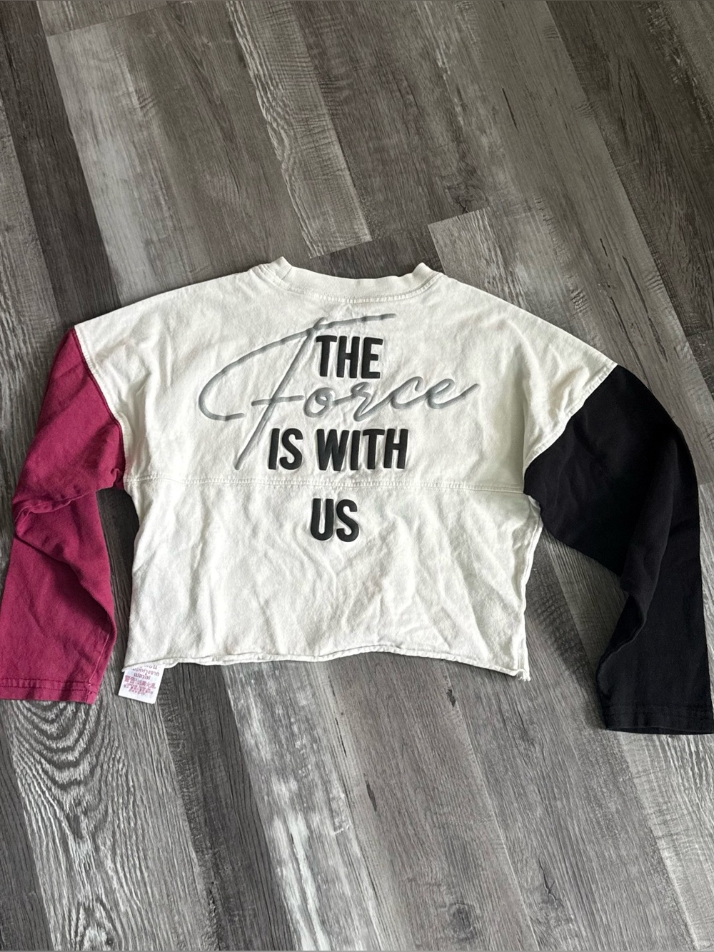 Disney / Star Wars Girls' Multi-Color Graphic Long Sleeve Spiritt Jersey (5/6) - Picture 4 of 4